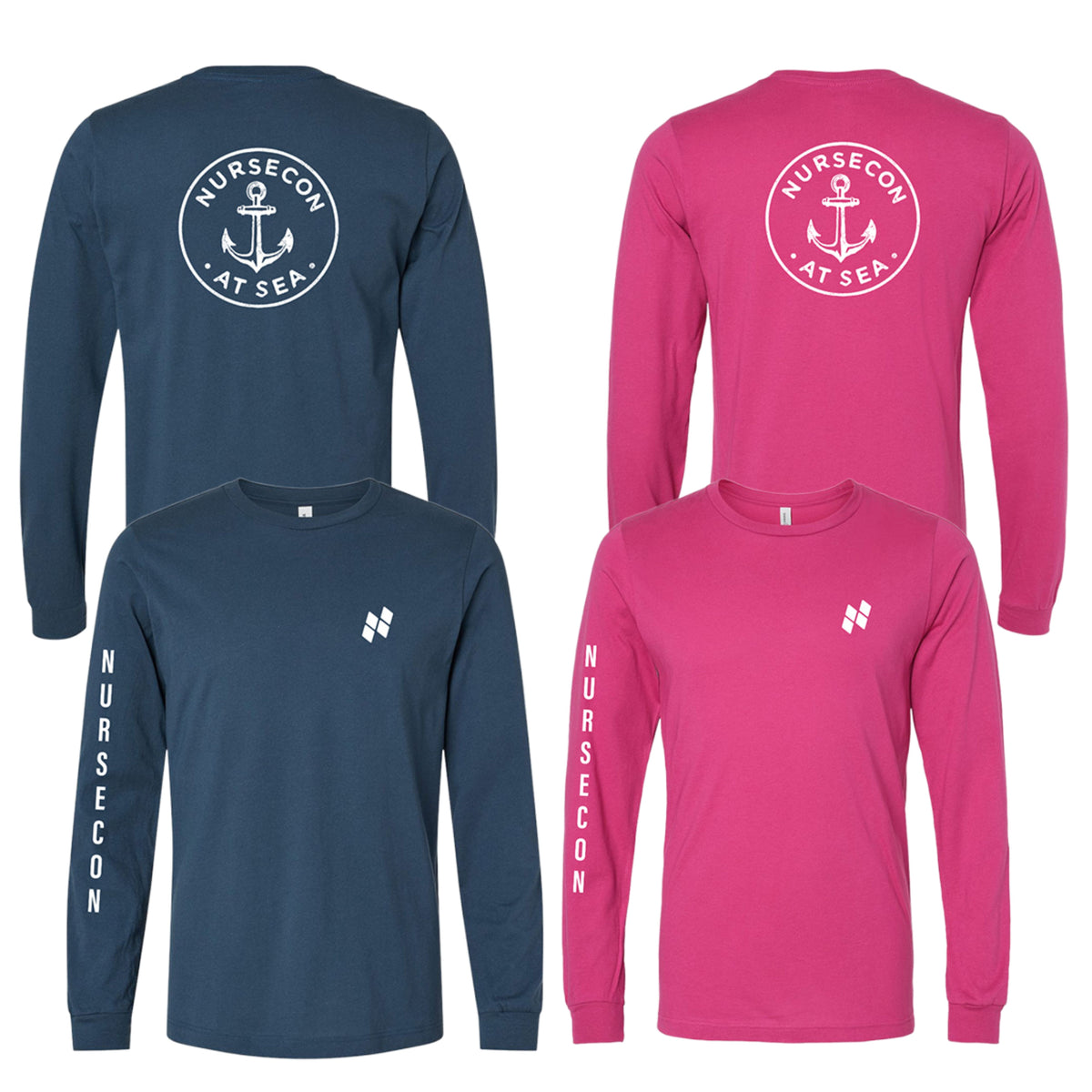 Long Sleeve Anchor Tee NurseCon at Sea LLC