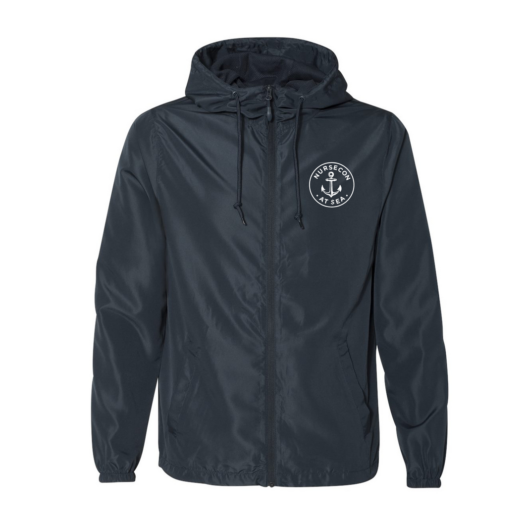Anchor Windbreaker Full-zip hoodie